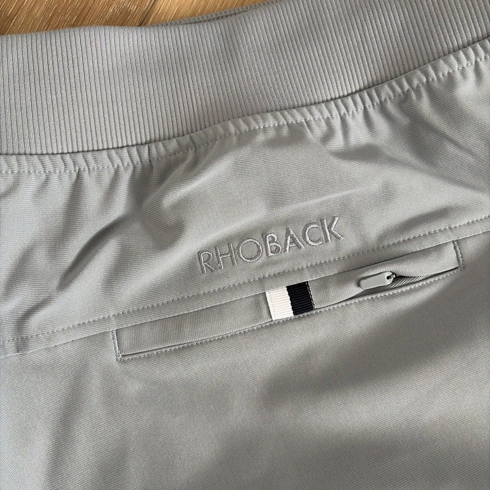 Rhoback Men's Sz‎ 3XL Delta Performance Joggers The Marathons Solid Thunder Grey - Picture 8 of 8